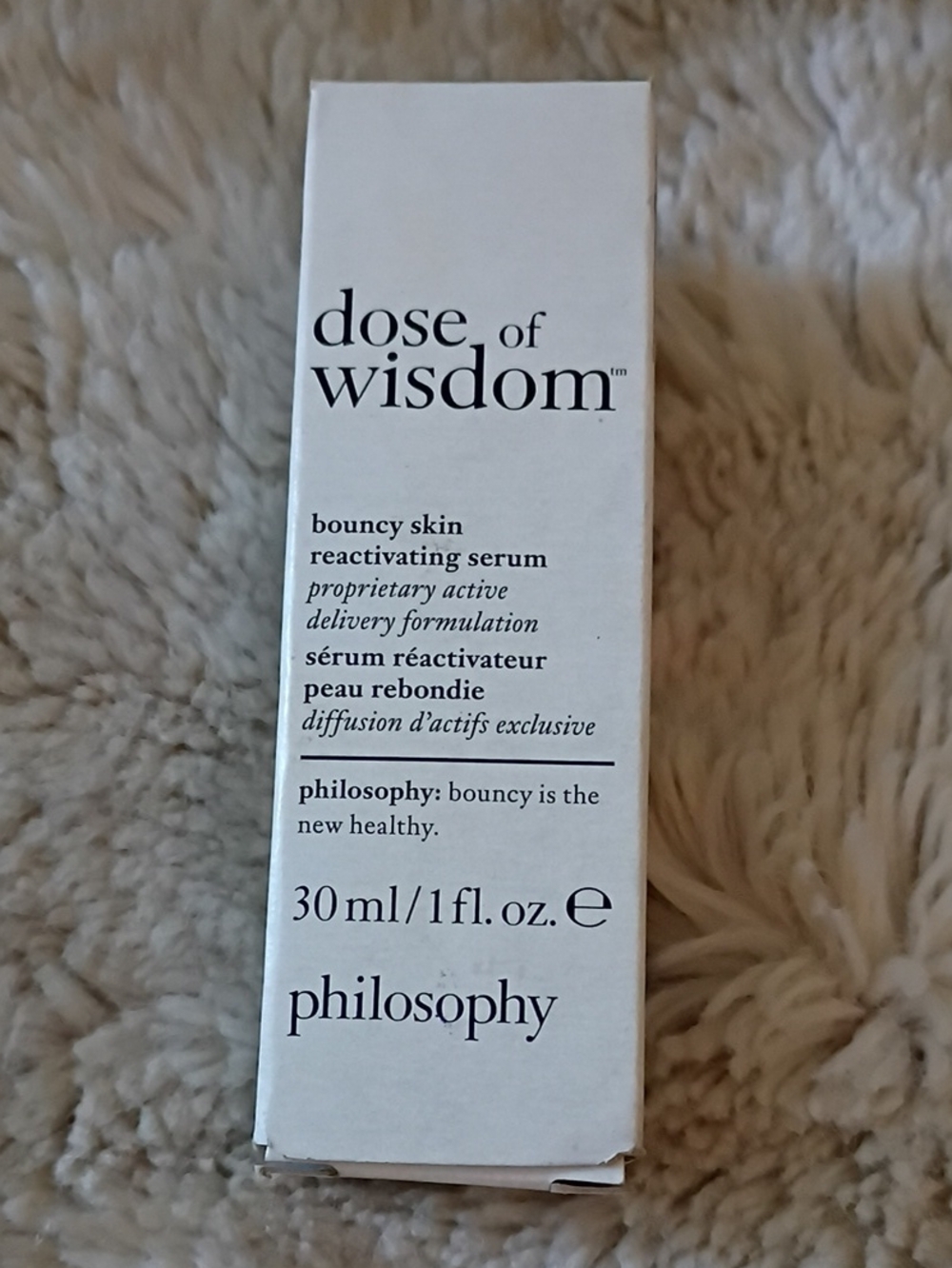 Philosophy Dose of Wisdom Bouncy Skin Reactivating Serum - White